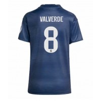 Real Madrid Federico Valverde #8 Vonkajší Ženy futbalový dres 2025-26 Krátky Rukáv